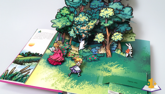 Alice and Wonderland Pop-Up Book: Art Meets Story