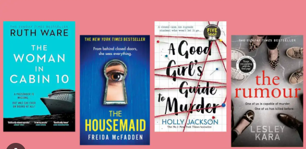 Books that inspired suspenseful and thrilling movies