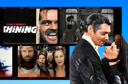 Books adapted into movies with famous actors